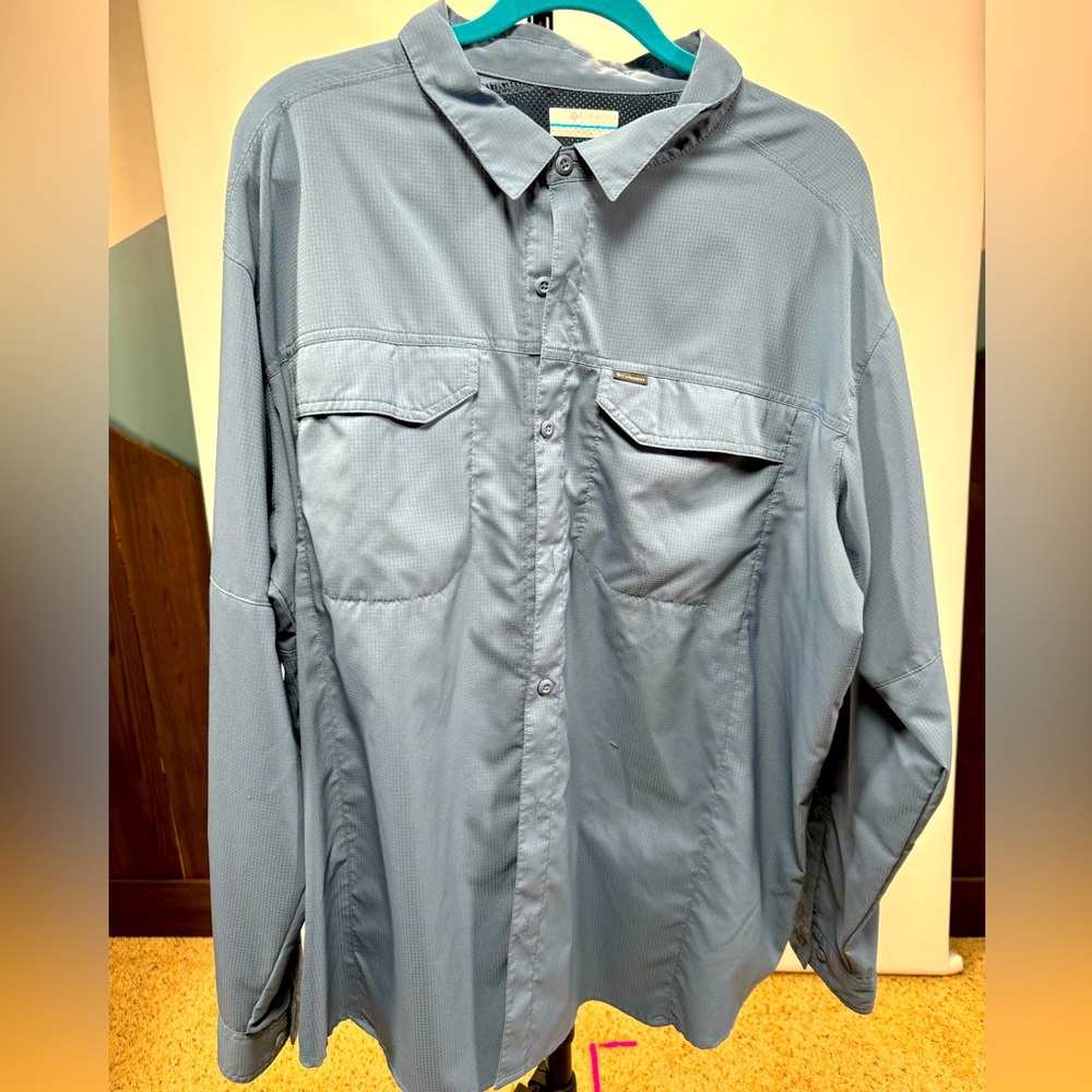 Men’s Columbia light-weight long sleeve shirt XXL